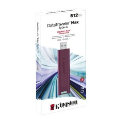 Kingston DataTraveler Max 512GB USB 3.2 Gen 2 - Fast, Stylish, and Reliable Storage Solution in Purple!
